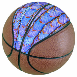 Ballon De Basket Joue comme une fille ! Ailes papillon personnalis