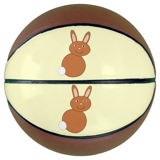 Ballon De Basket Joyeux Basket Boulet de Pâques (Devant)