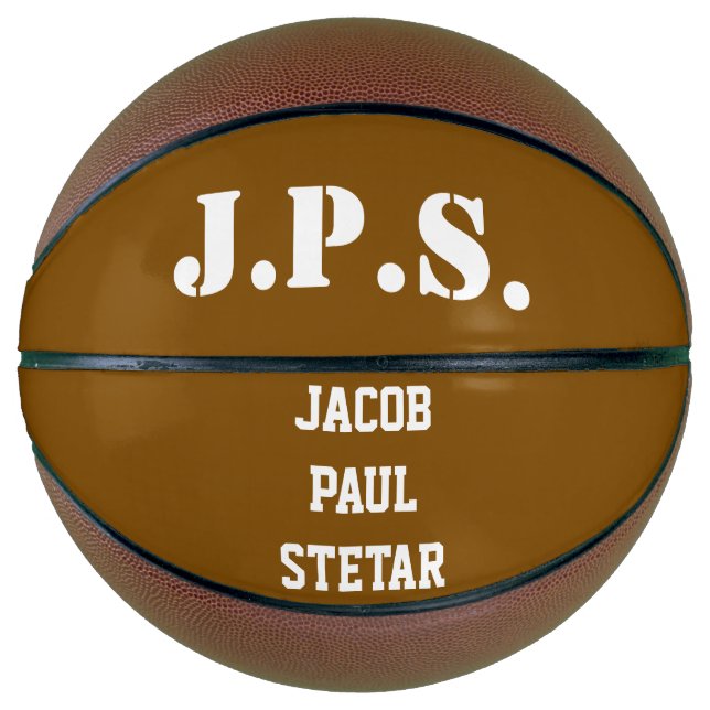 BALLON DE BASKET JPS (Devant)