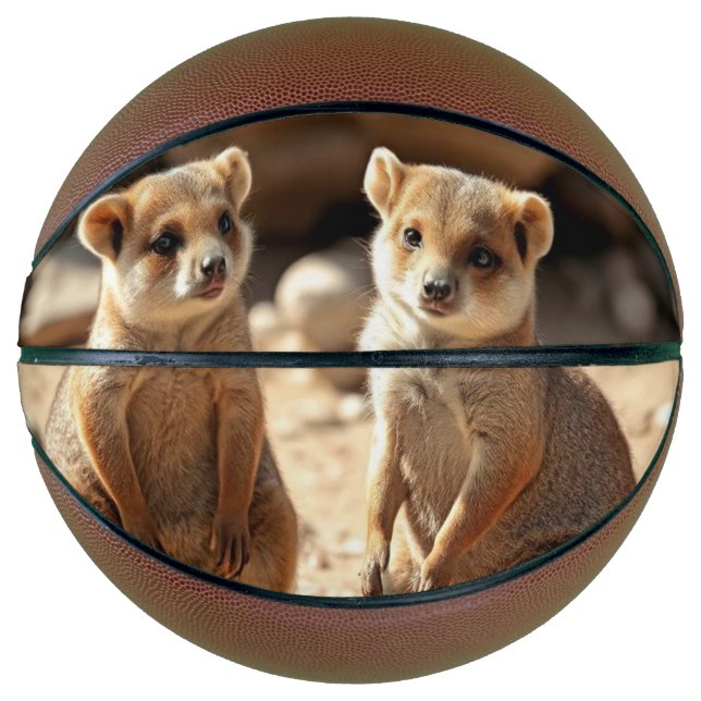 Ballon De Basket Jumeaux Quokka australiens (Devant)