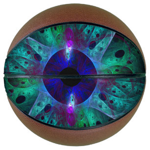 Ballon De Basket L'art Abstrait des yeux