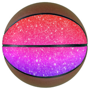 Ballon De Basket Le Basket Rose Parties scintillant Glitz !
