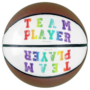 Ballon De Basket Le joueur de l'équipe de SlipperyJoe rempli de plu