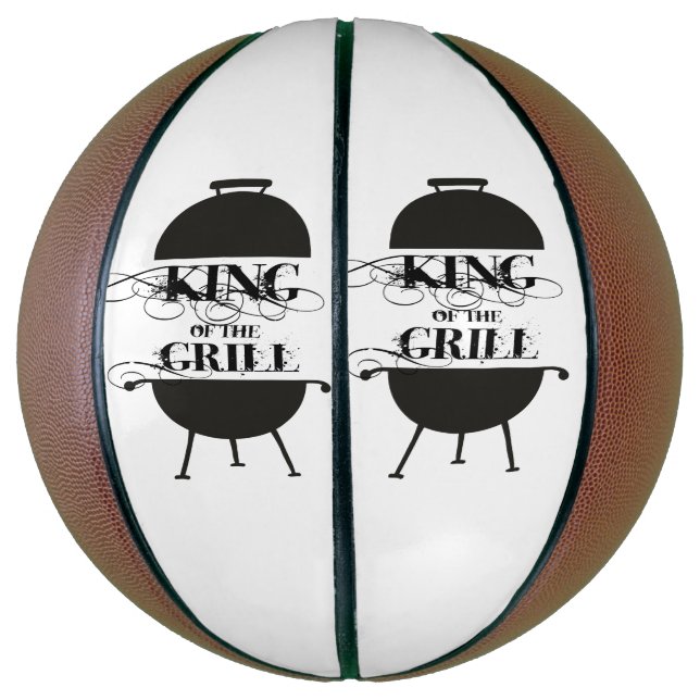 Ballon De Basket Le Roi Du Grill (Vertical)