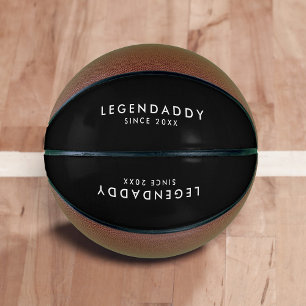 Ballon De Basket Legendaddy pour les papas légendaires simple minim