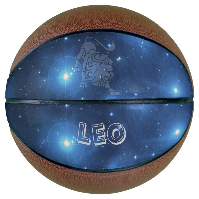 Ballon De Basket Leo transparent (Devant)