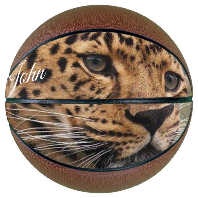 Ballon De Basket Leopard de basket (Devant)