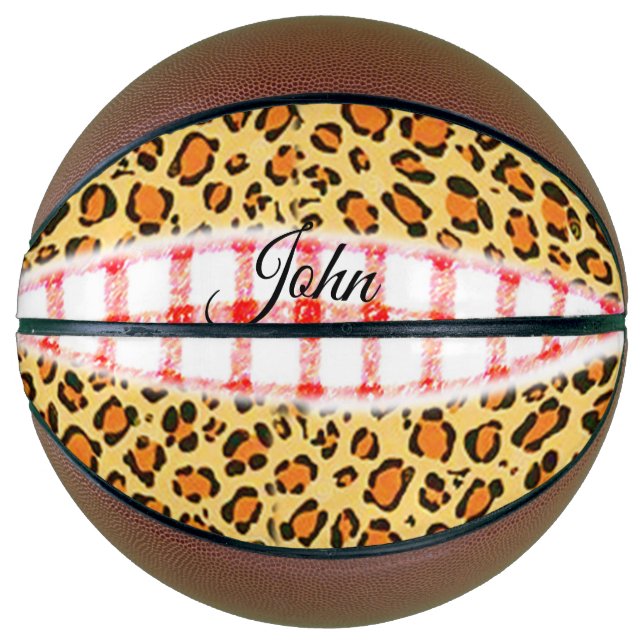 Ballon De Basket Leopard de basket (Devant)
