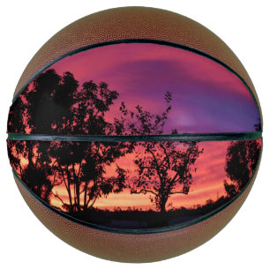 Ballon De Basket Lever du soleil spectaculaire