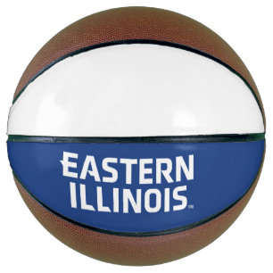 Ballon De Basket Logo du mot-symbole de l'Université Eastern Illino