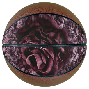Ballon De Basket Mandala de rose
