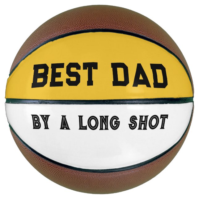 Ballon De Basket Meilleur Cadeau pour Papa (Devant)