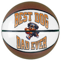 Meilleur Chien Papa Jamais - Basketball Pup Concep