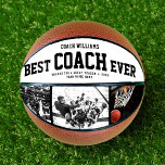 Ballon De Basket Meilleur entraîneur moderne JAMAIS Cool Couleur te<br><div class="desc">Parfait pour l'entraîneur le plus cool : Le BEST COACH JAMAIS customisé basketball avec 3 photos préférées en couleur, son nom, et un message de remerciement, ainsi que le nom de l'équipe et l'année de la saison. Grand cadeau de Merci pour la remise des diplômes ou une surprise géniale pour...</div>