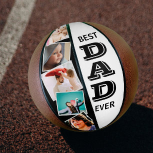 Ballon De Basket Meilleur Papa Collage Photo Basketball