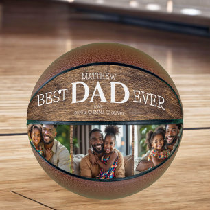 Ballon De Basket Meilleur papa jamais Cool Photo Instagram tendance