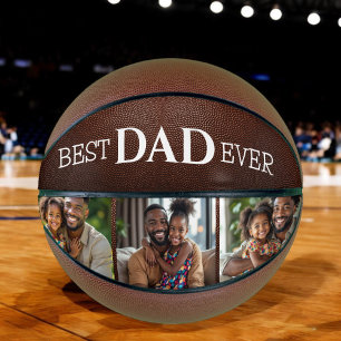 Ballon De Basket Meilleur papa jamais Cool Photo Instagram tendance