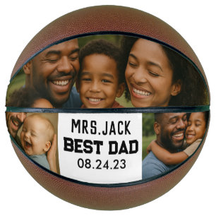 Ballon De Basket Meilleur Père de Basket-ball – Cadeau Personnalisé