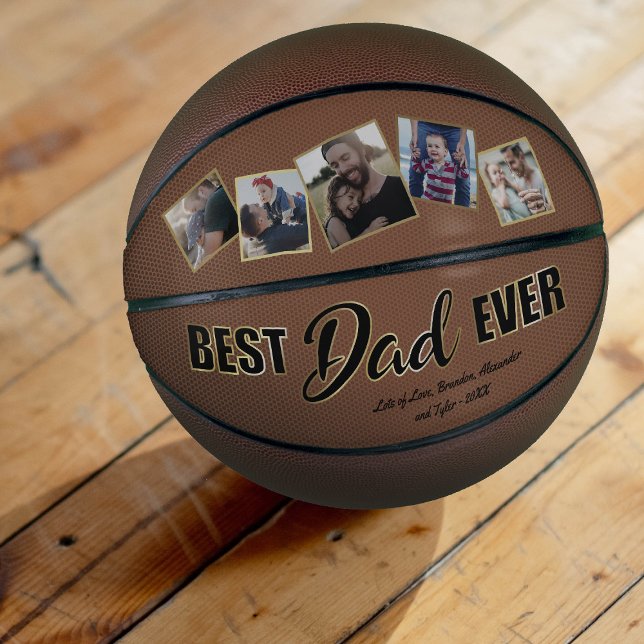 Ballon De Basket Meilleur Père Jamais Père Keepsaké Basket (Créateur téléchargé)