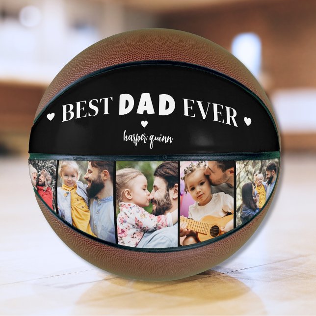Ballon De Basket Meilleure Photo de Papa (Best Dad Photo Basketball)