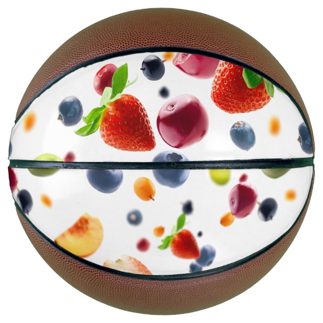 Ballon De Basket Mélange de Fruits (Devant)