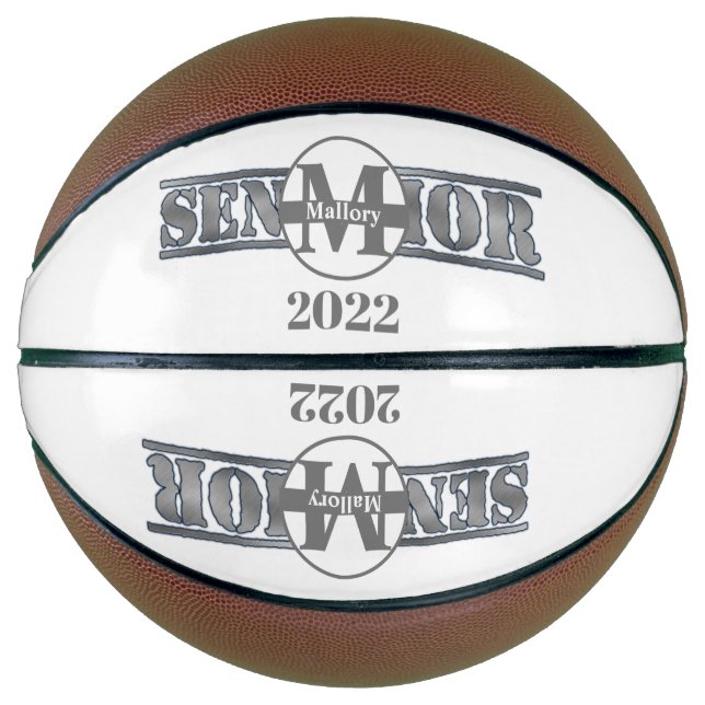 Ballon De Basket Mémorabilie senior personnalisée (Devant)