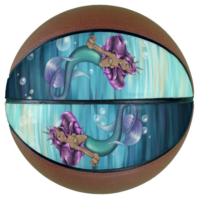 Ballon De Basket Mermaid Iole (Devant)
