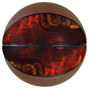 Ballon De Basket Métamorphose Art Abstrait
