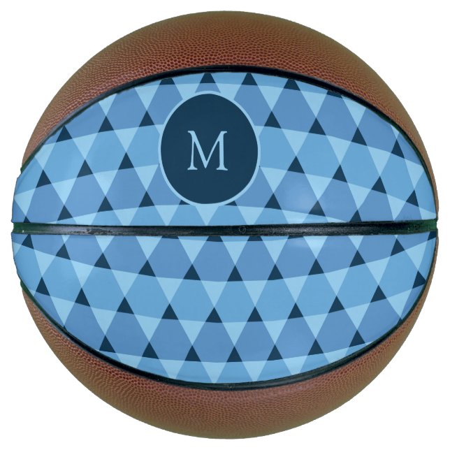 Ballon De Basket Motif triangles (Devant)