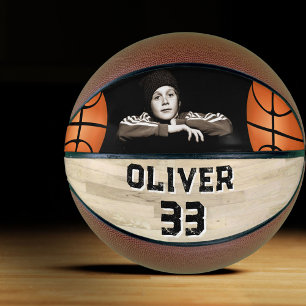 Ballon De Basket Nom de joueur personnalisé Numéro Court Plancher e