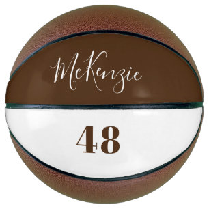 Ballon De Basket Nom et numéro du joueur d'équipe personnalisé