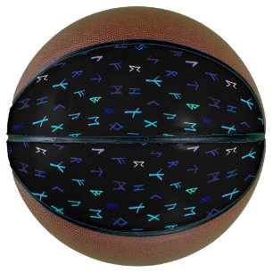 Ballon De Basket Normandes De Basket De Nuit