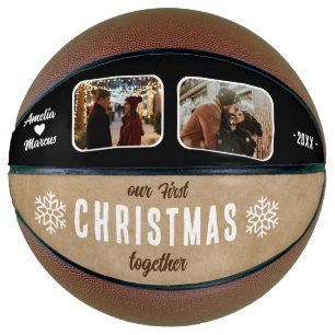 Ballon De Basket Notre Premier Noël Ensemble 2 Photos