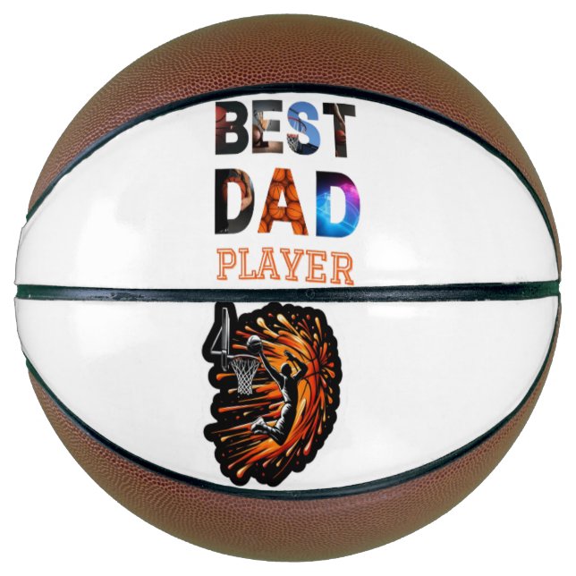 Ballon De Basket panier cadeau de noël pour papa 2025 (Devant)