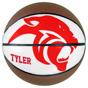 Ballon De Basket Panther rouge