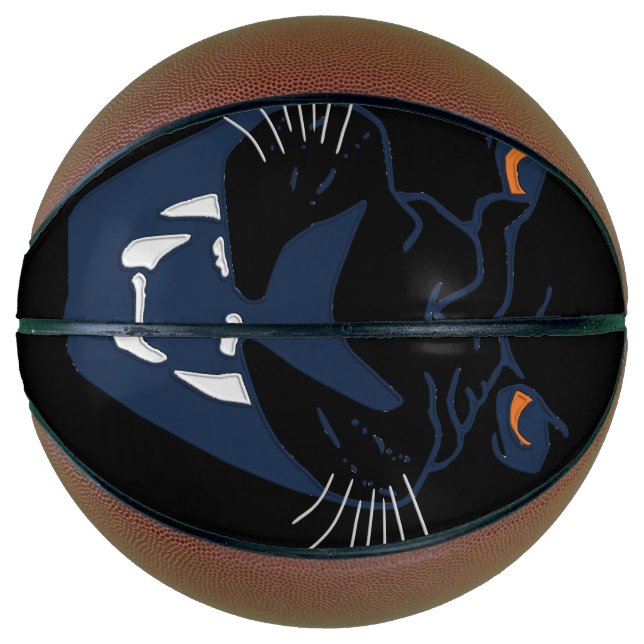 Ballon De Basket Panthère noire (Devant)