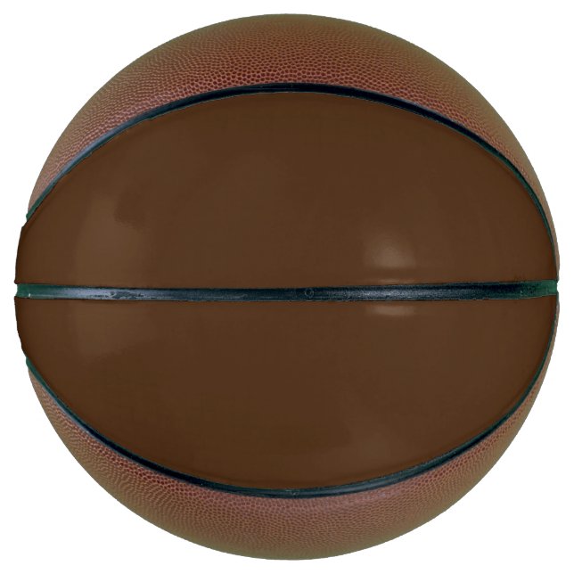 Ballon De Basket Pastel Brown, Pine Cone, Puce, (Devant)