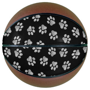 Ballon De Basket Patrouilles de Doodle, Paws de Chien, Paws Blanche