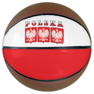 Ballon De Basket Pavillon Polska Aigle Boucliers