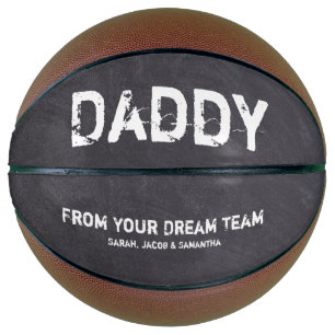 Ballon De Basket Personnalisé pour Daddy, de l'équipe