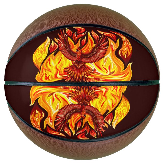 Ballon De Basket Phoenix mythologique immortelle Créature (Devant)