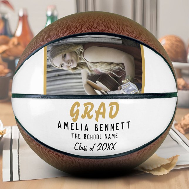 Ballon De Basket Photo Graduate Grad Photo Graduate (Créateur téléchargé)