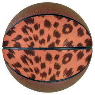 BALLON DE BASKET POSTER DE ANIMAL ROSE