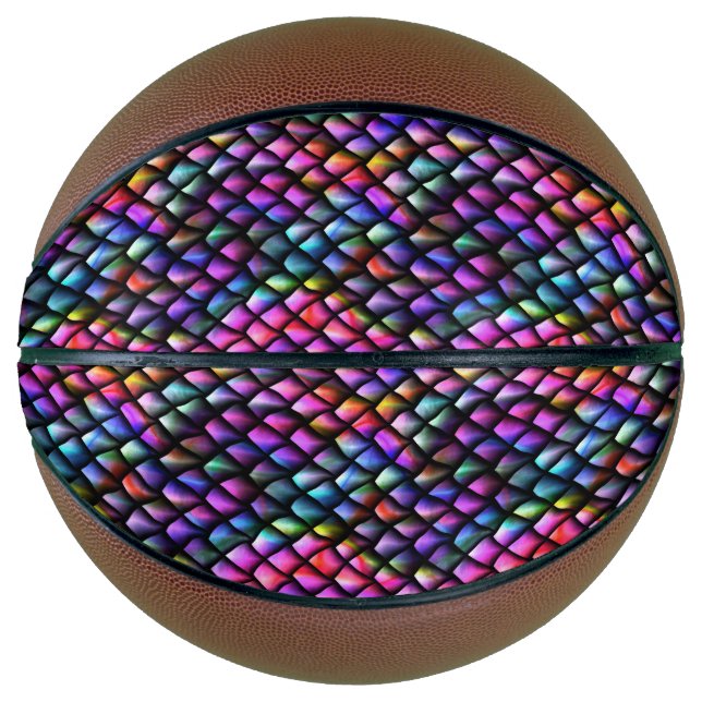 Ballon De Basket Rainbow Dragon Scales Basket (Devant)