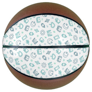 Ballon De Basket Ramadan Doodles Basketball