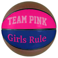 Ballon de basket online rose