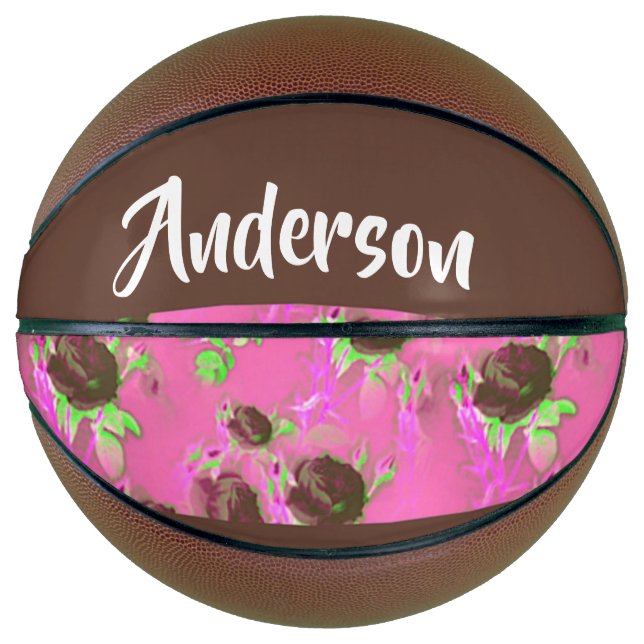 Ballon De Basket roses Brown rose (Devant)