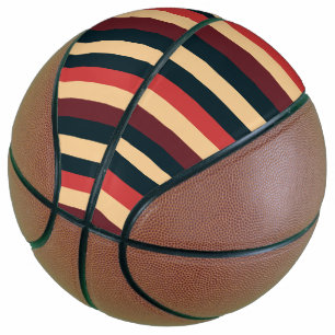 Ballon De Basket Seventies Stripes