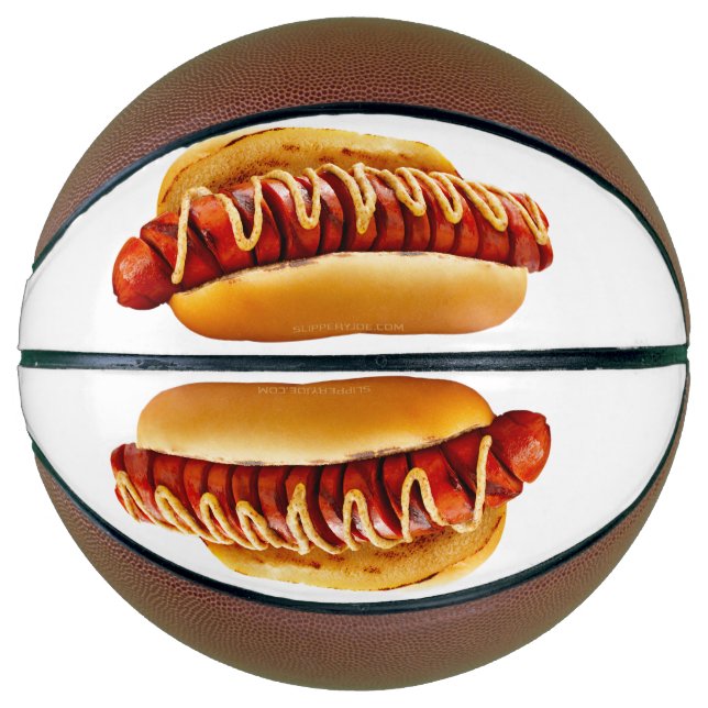 Ballon De Basket SlipperyJoe's hot dog niché doucement pain jaune v (Devant)