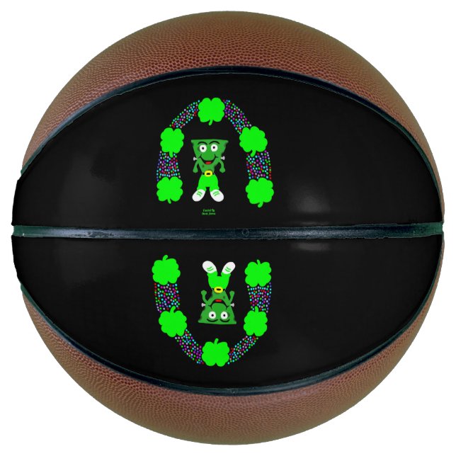 Ballon De Basket St. Patrick's FrankenCheese Basketball (Devant)